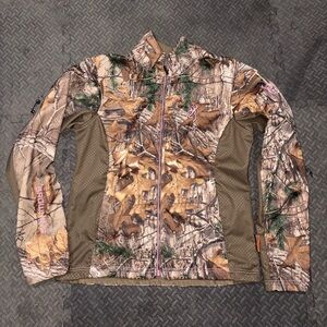 Browning Camo Jacket with Pink and Green Accents
